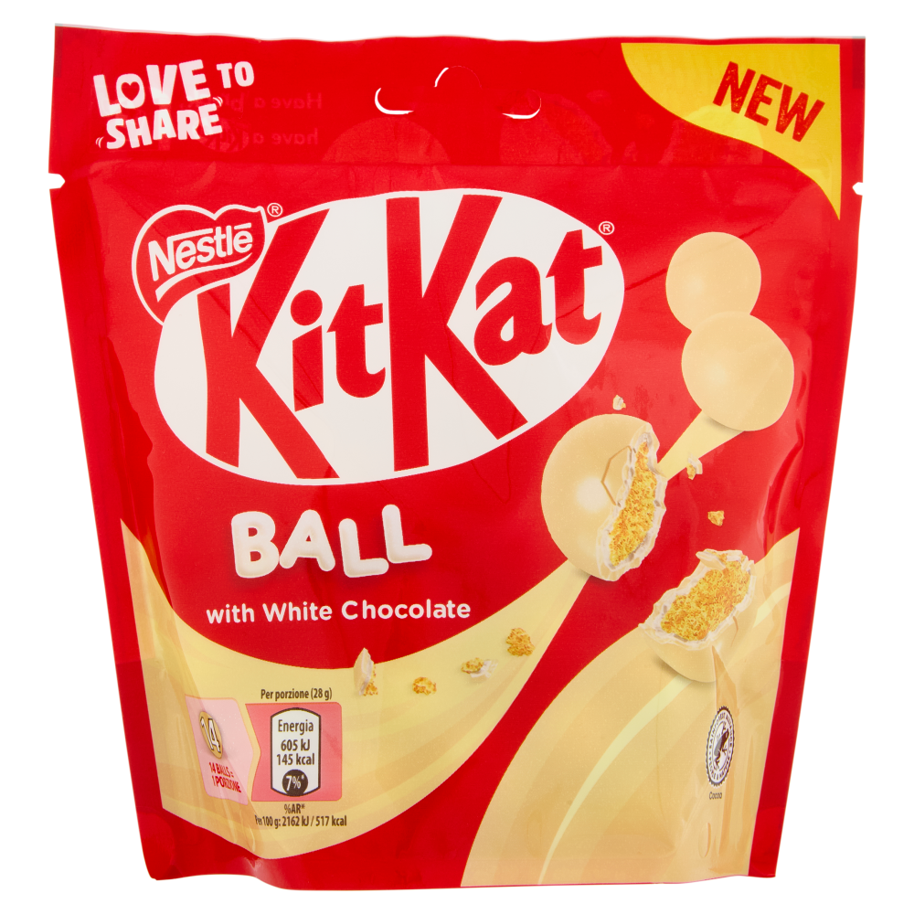 KITKAT Ball White Ramb 140g