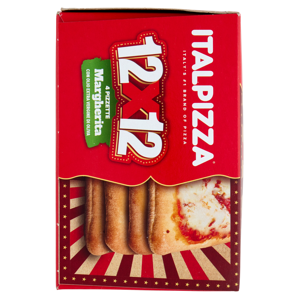 Italpizza 12x12 Margherita 4 x 90 g