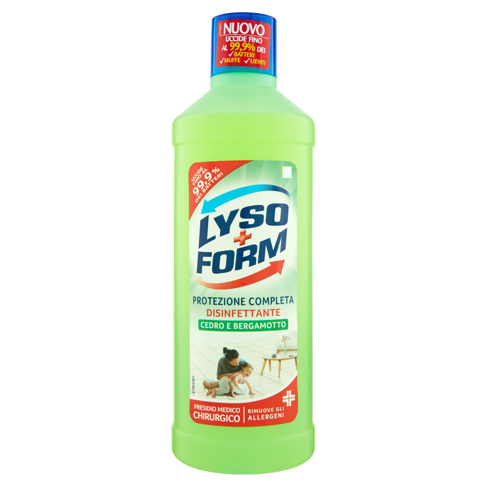 Lysoform Protezione Completa Disinfettante Cedro e Bergamotto 1250 ml