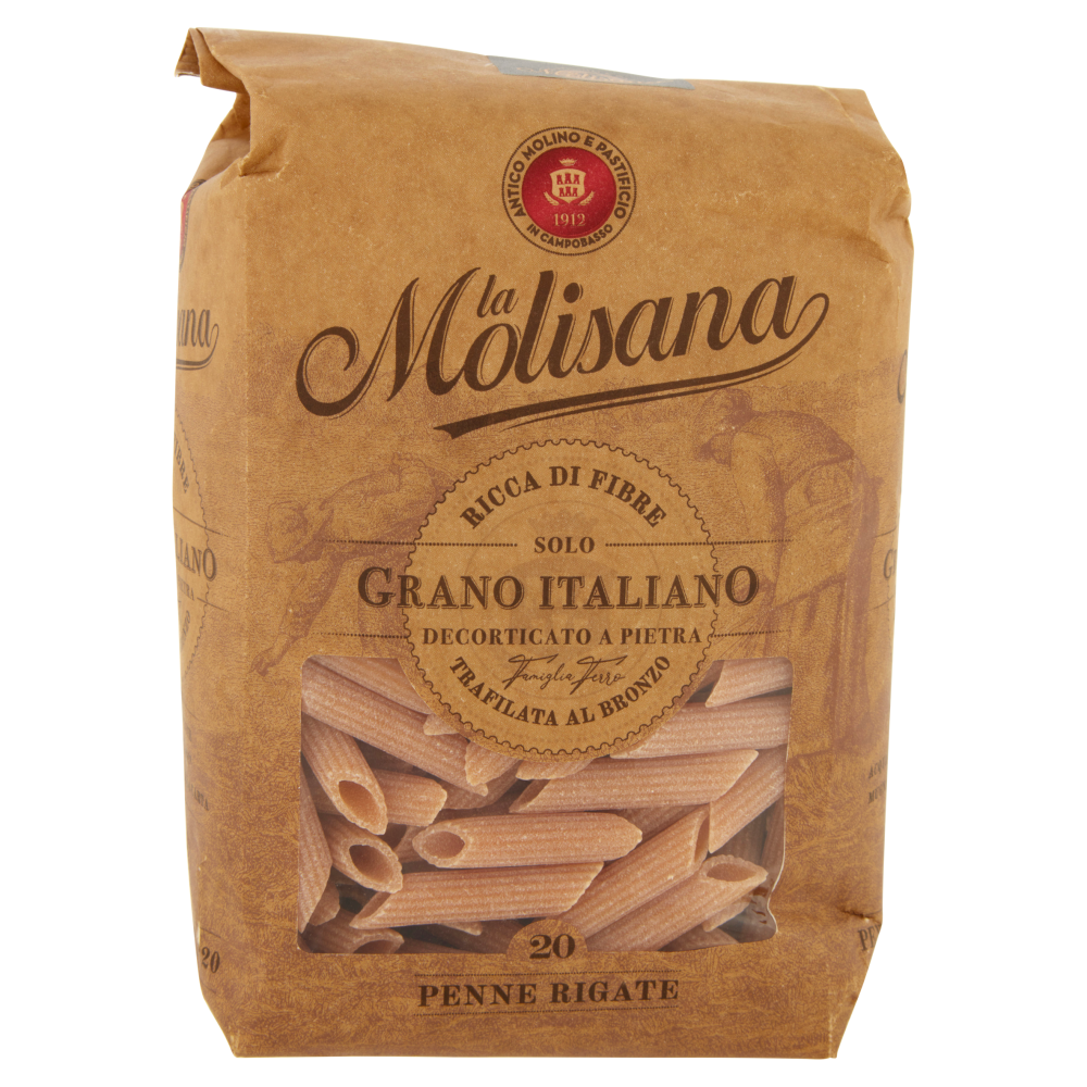 La Molisana integrale 20 Penne Rigate 500 g