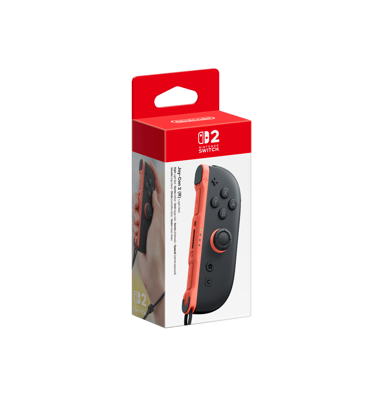 Nintendo 10015101 periferica di gioco Nero, Rosso Bluetooth Joystick Analogico/Digitale Nintendo Switch 2
