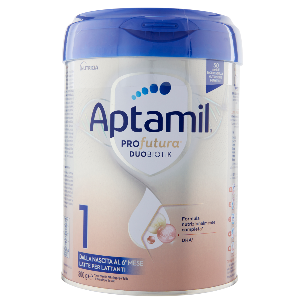 APTAMIL Profutura Duobiotik 1 - Latte per lattanti in polvere dalla Nascita  al 6° mese compiuto 800g