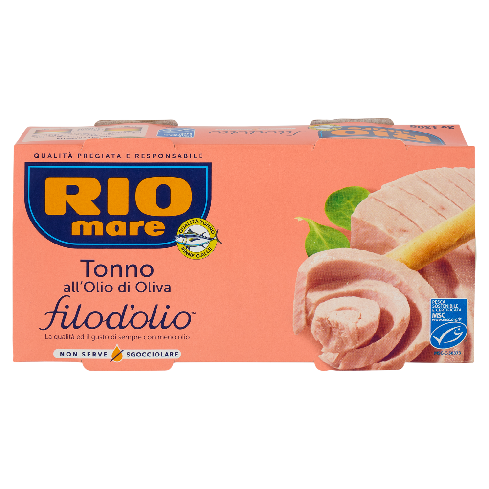 Rio mare filod'olio Tonno all'Olio di Oliva 2 x 130 g