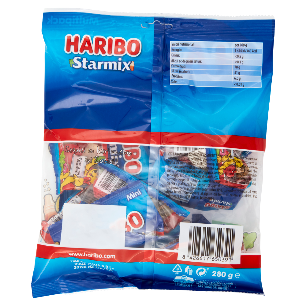 Haribo Starmix 7 Mini Bustine 280 g