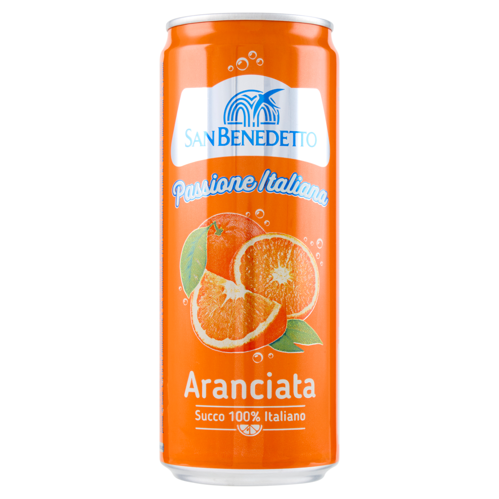 San Benedetto Bibite Passione Italiana Aranciata sleek 0,33L 