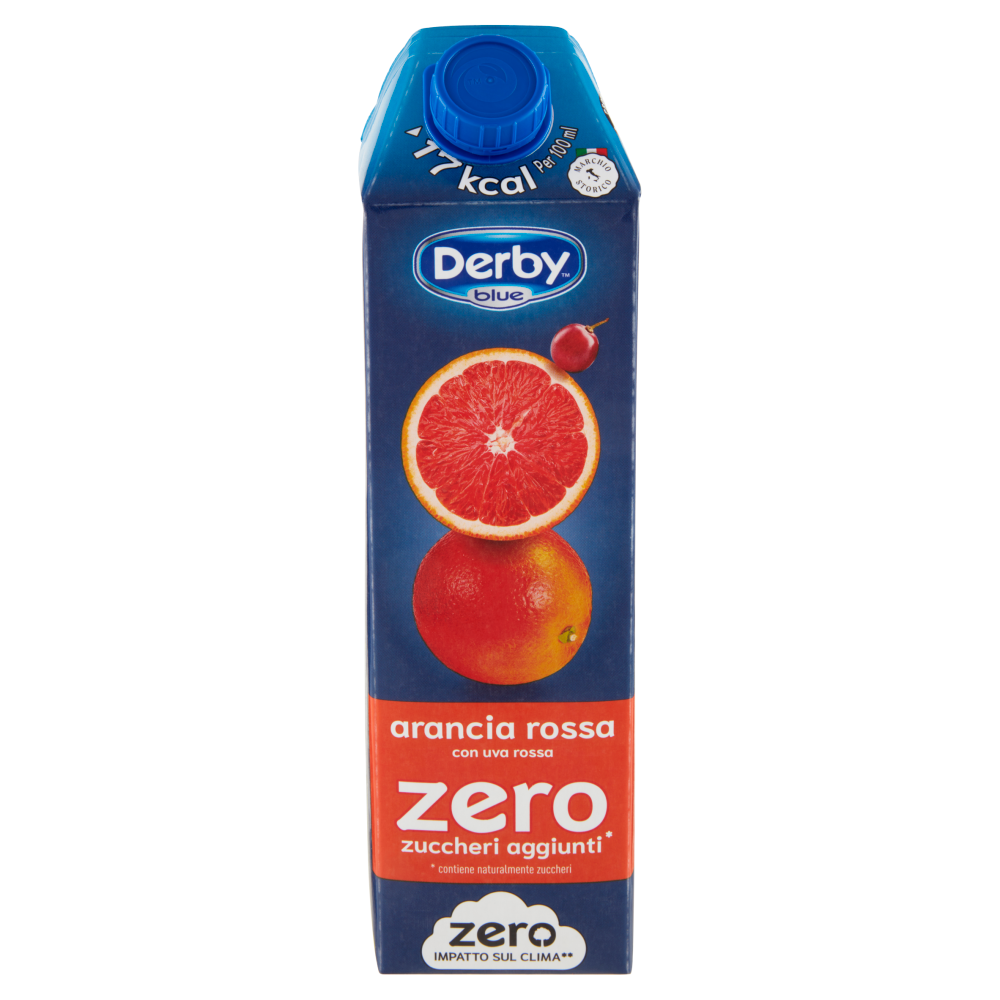 Derby blue zero arancia rossa 1000 ml