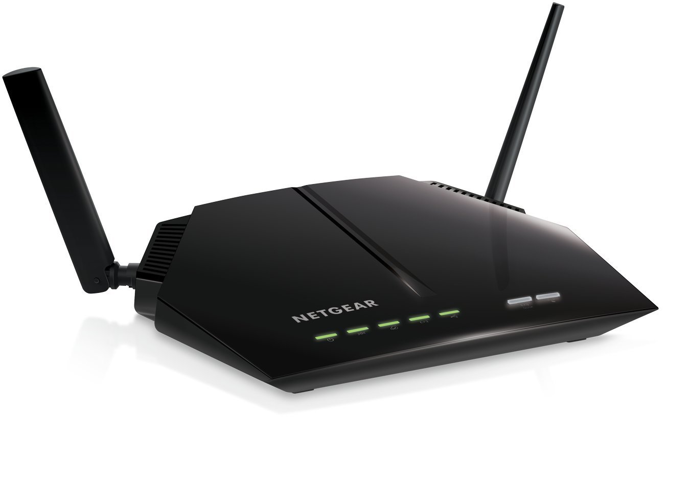 NETGEAR D6220 router wireless Gigabit Ethernet Dual-band (2.4 GHz/5 GHz) Nero