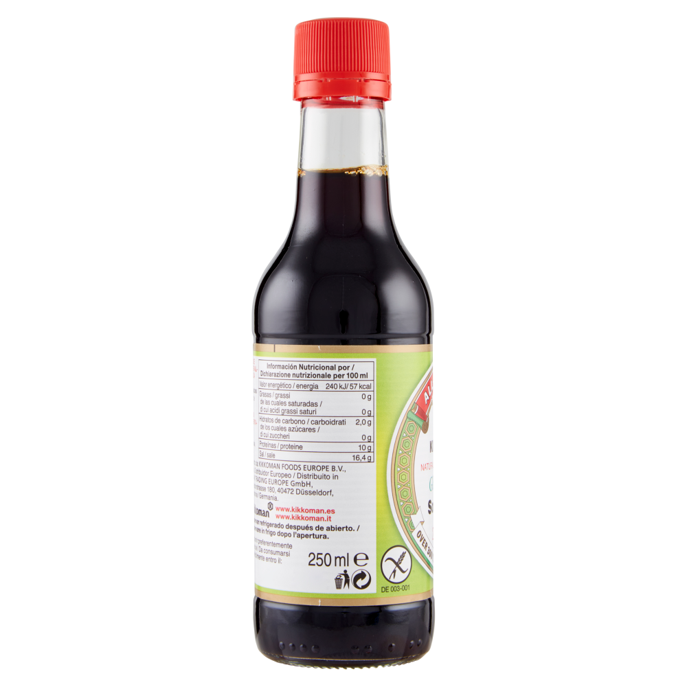 Kikkoman Soy Sauce Gluten Free 250 ml