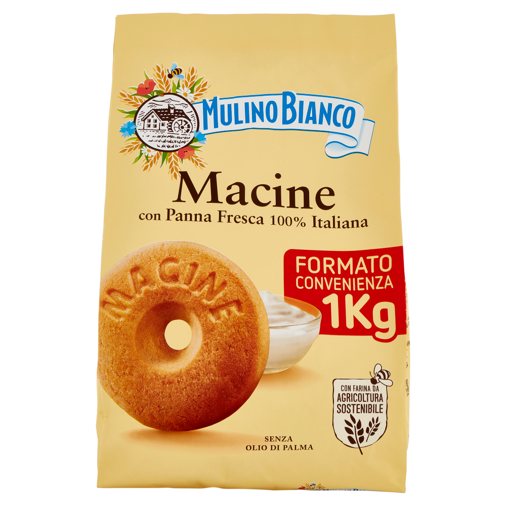 Mulino Bianco Macine Biscotti con Panna Fresca 1Kg