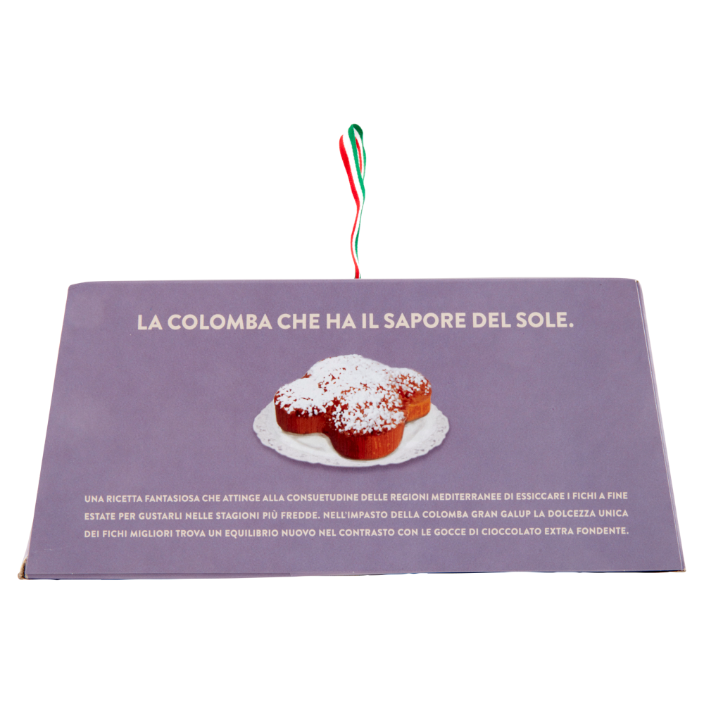 Galup la Colomba Fichi e Cioccolato Ricoperta di Zucchero a Velo 750 g