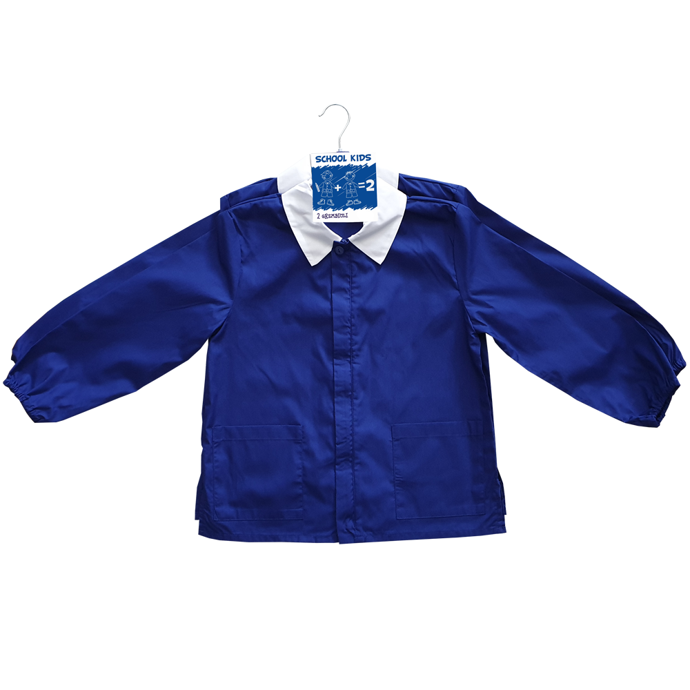 School Kids Confezione 2 Casacche Scuola Blu Royal Mis 11/12 Anni