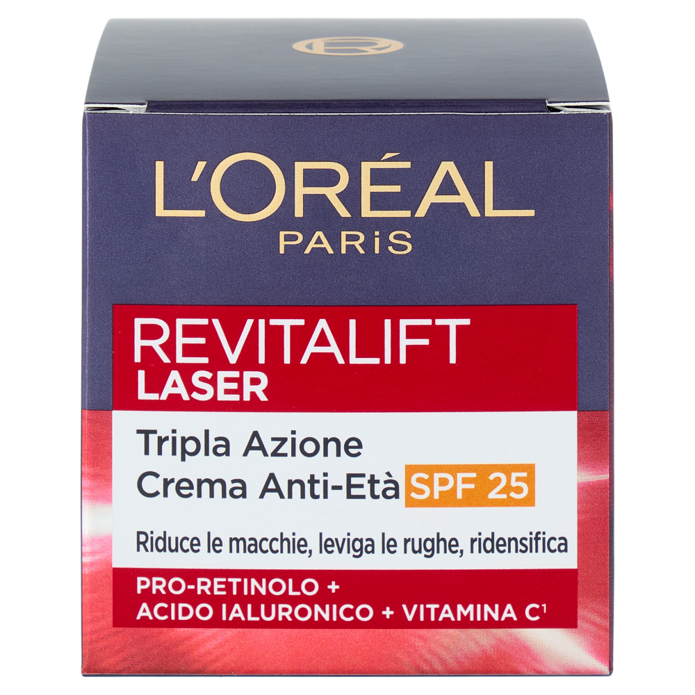 L'Or&eacute;al Paris Revitalift Laser Tripla Azione Crema Anti-Et&agrave; SPF 25 50 ml