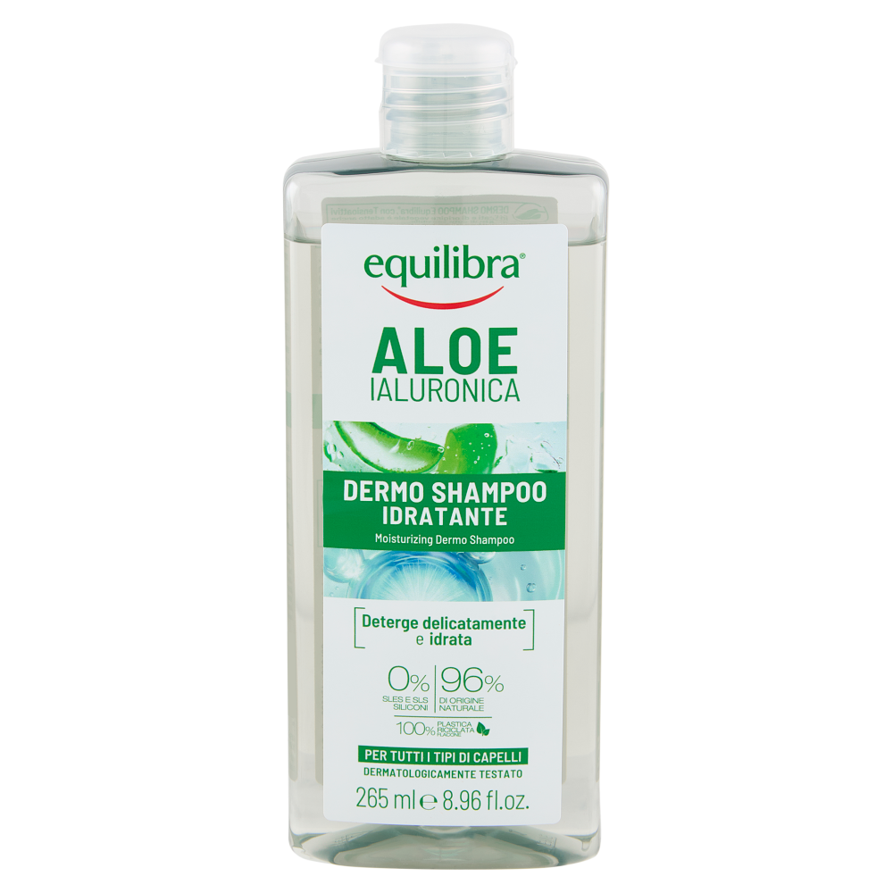 equilibra Aloe Ialuronica Dermo Shampoo Idratante 265 ml