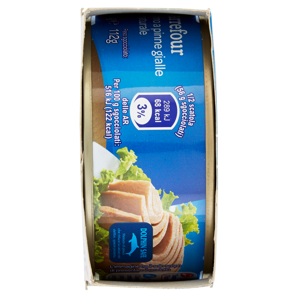 Carrefour Tonno a pinne gialle al naturale 2 x 160 g