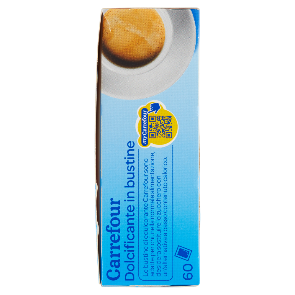 Carrefour Dolcificante in bustine 60 x 0,8 g