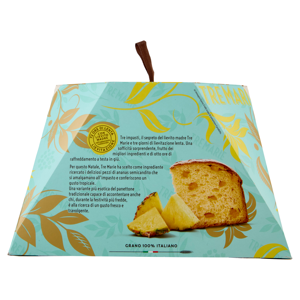Tre Marie Panettone Ananas Dorè 930 g