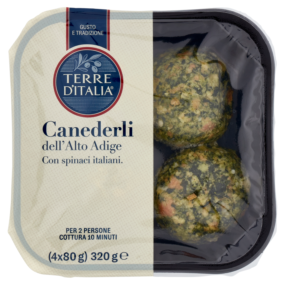 Terre d'Italia Canederli dell'Alto Adige 4 x 80 g