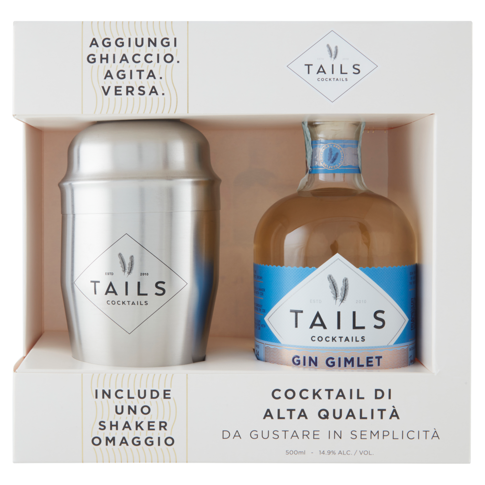 Tails Cocktails Set Shaker Gin Gimlet 500 ml Carrefour