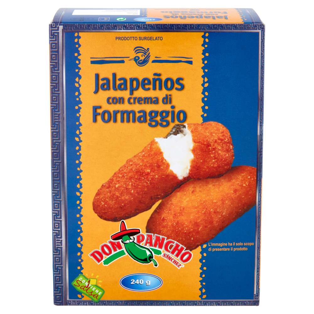 Don Pancho Sanchez Jalapeños con crema di Formaggio 240 g Carrefour