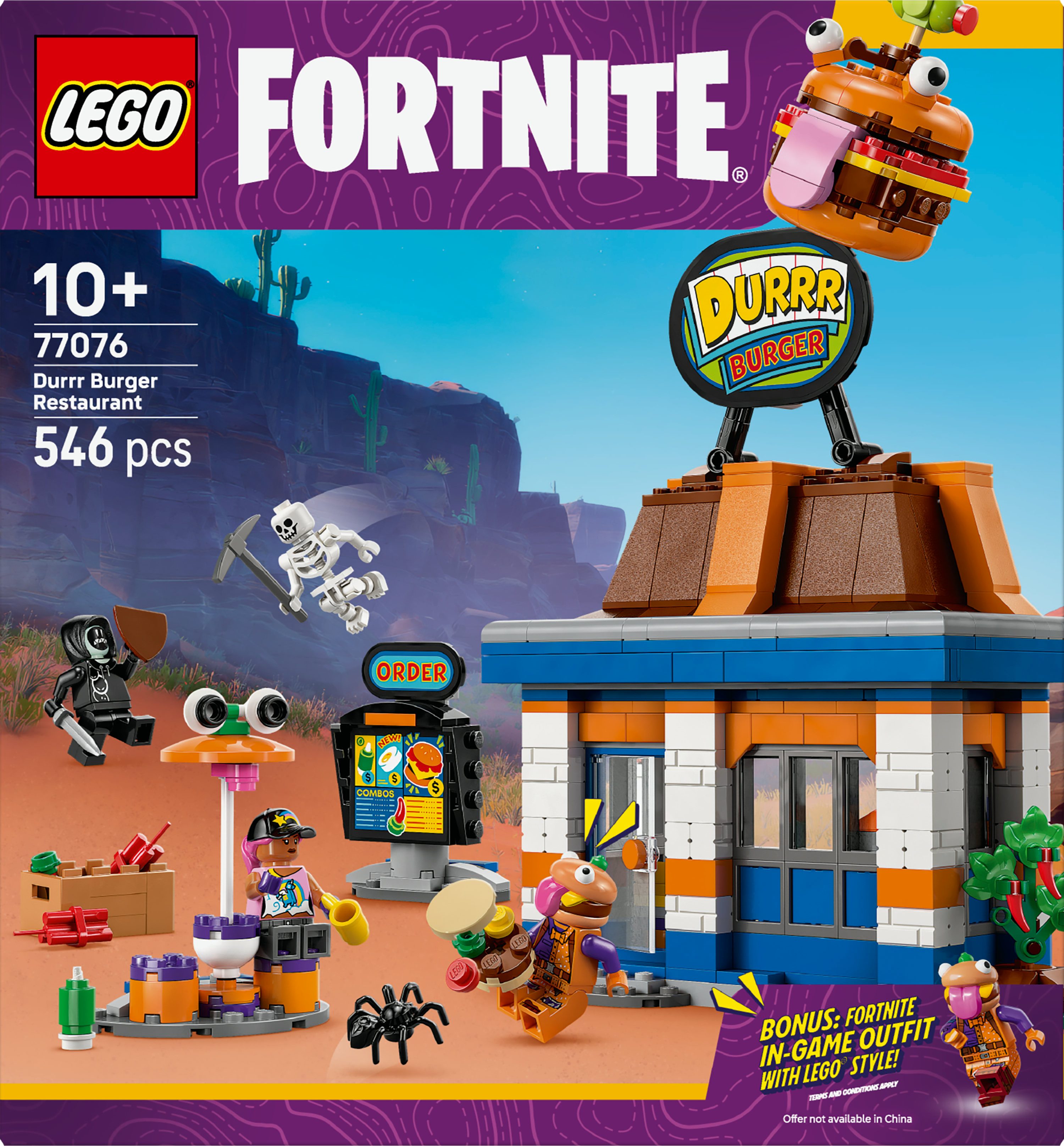 LEGO Fortnite Ristorante di Durrr Burger
