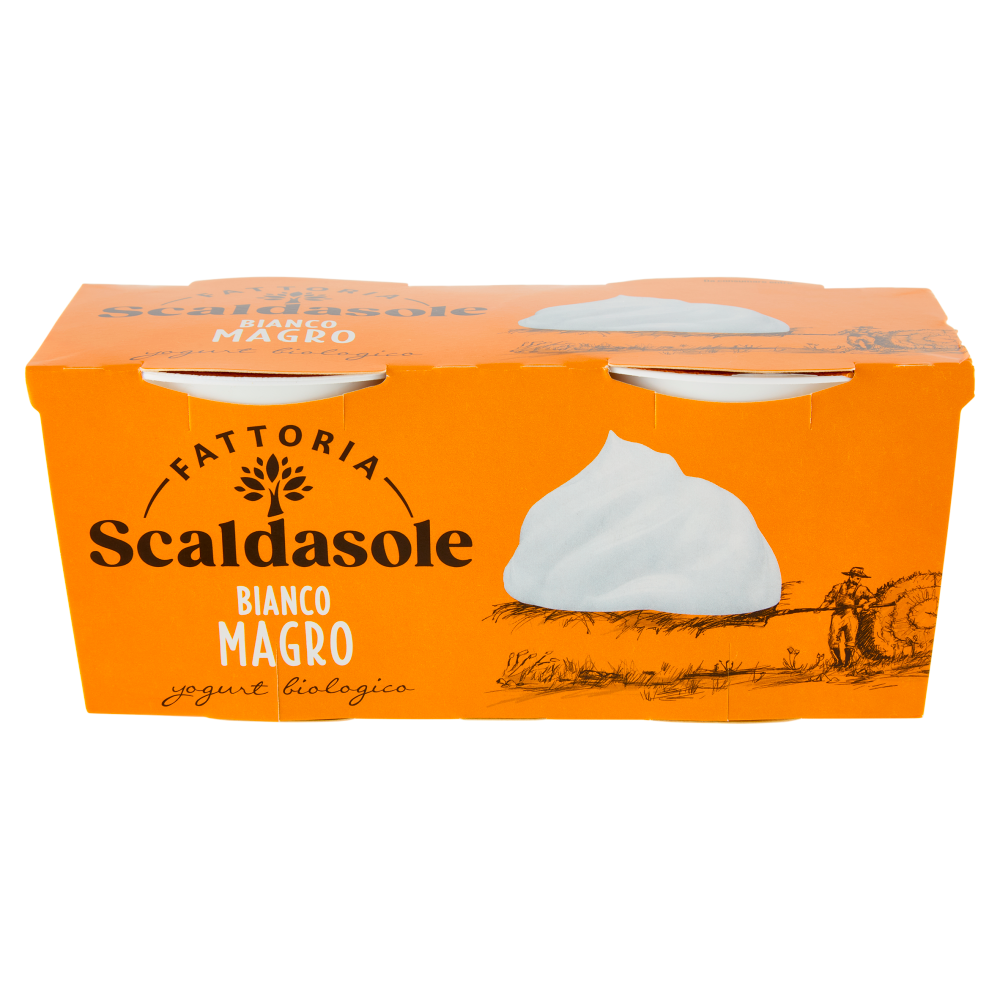 Fattoria Scaldasole Bianco Magro yogurt biologico 2 x 115 g