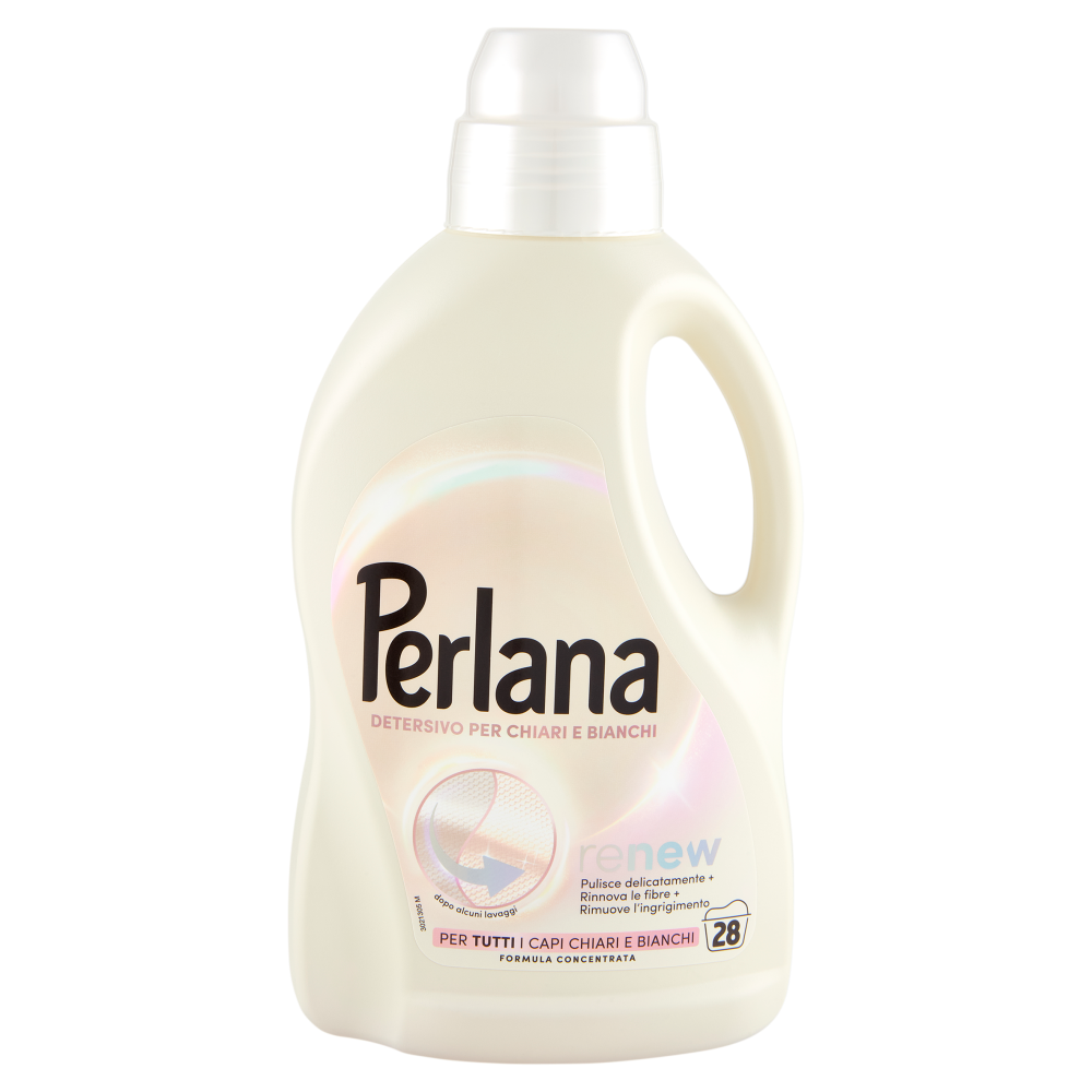 PERLANA Detersivo per Chiari e Bianchi 28 Lavaggi 1.400 mL