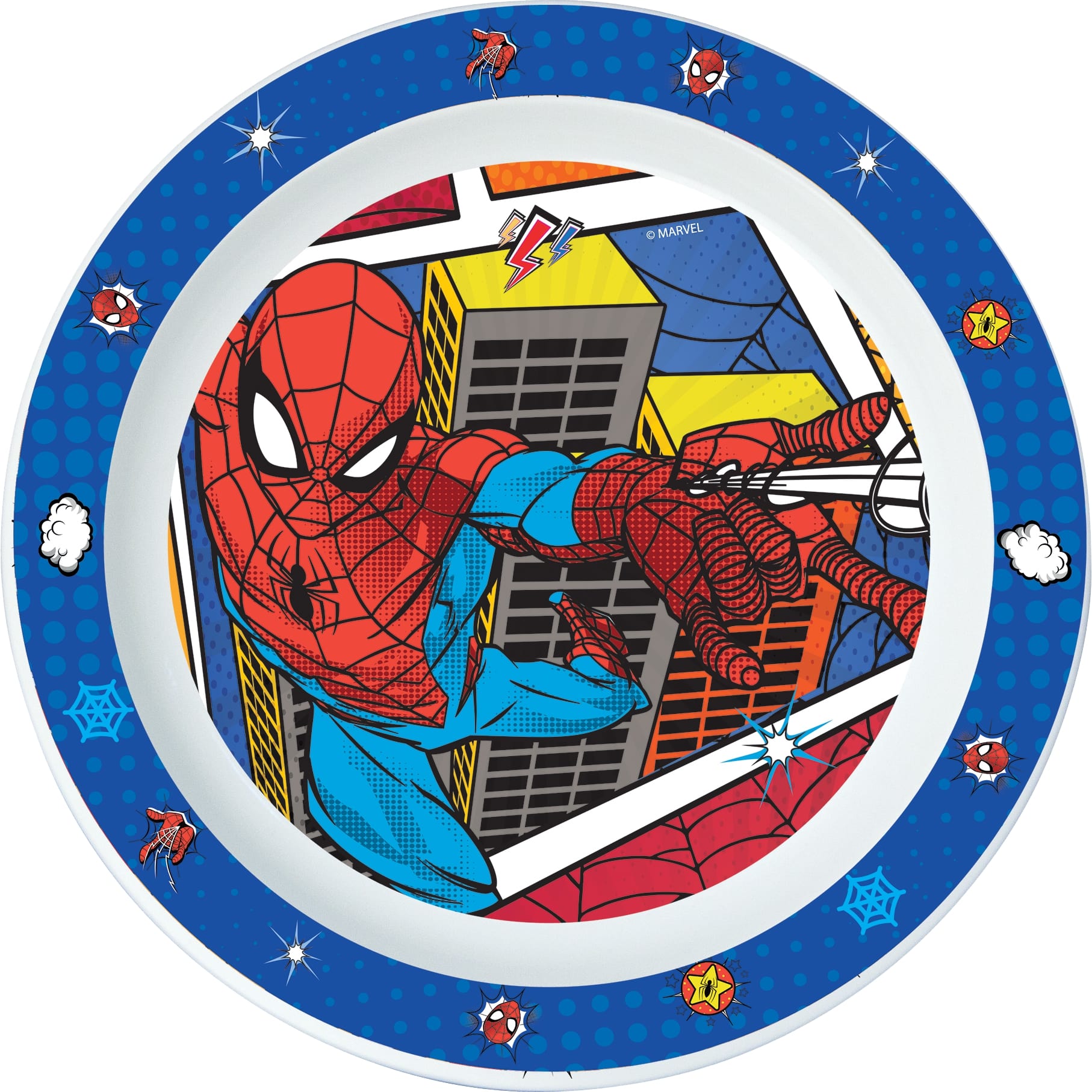 Piatto piano microonde Spiderman