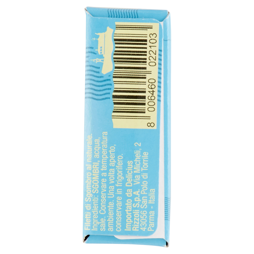 Delicius Filetti di Sgombro al naturale 90 g