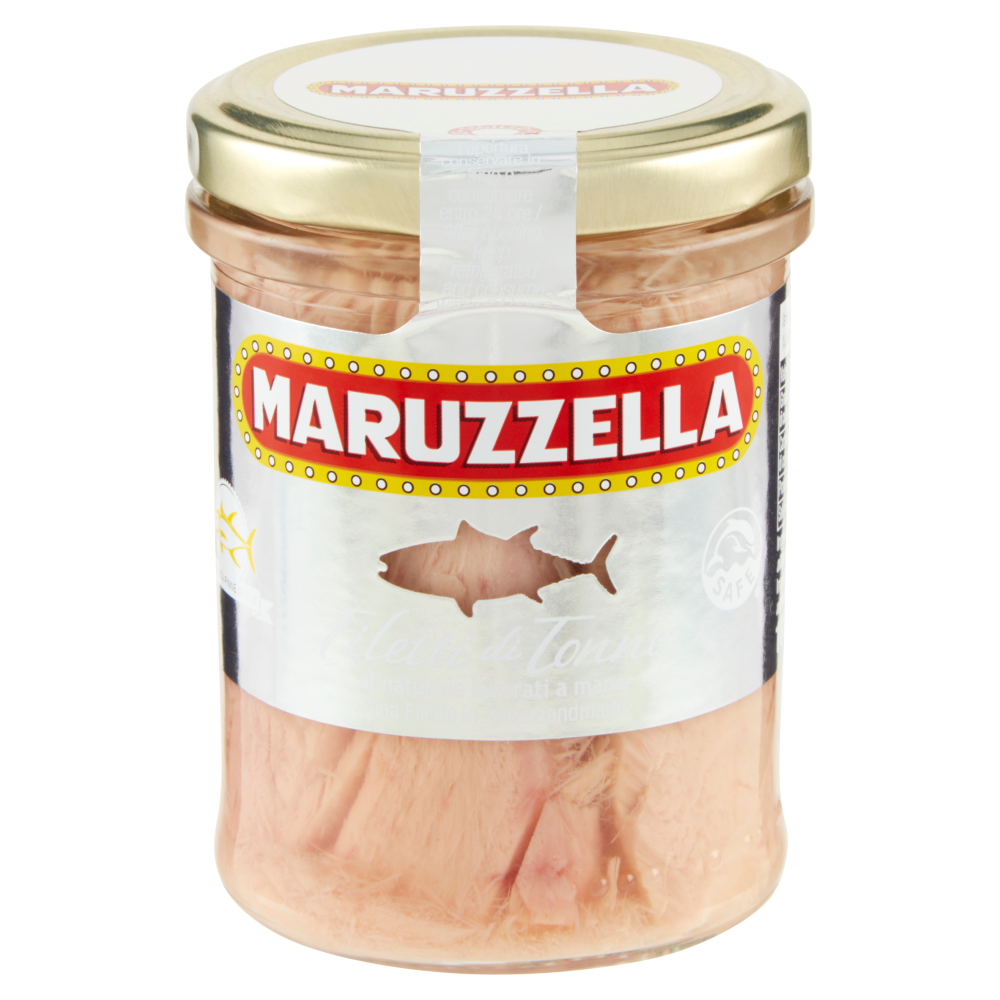 Maruzzella Filetti di Tonno al naturale lavorati a mano 185 g