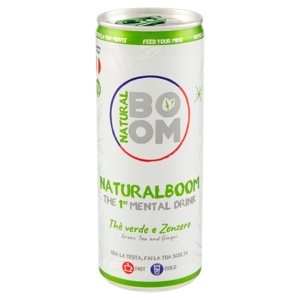 NATURALBOOM Thè verde e Zenzero 250 ml