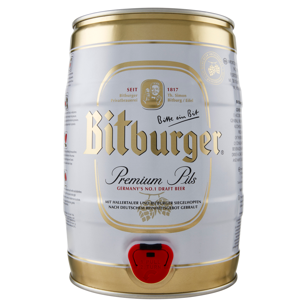 Bitburger Premium Pils 5 L