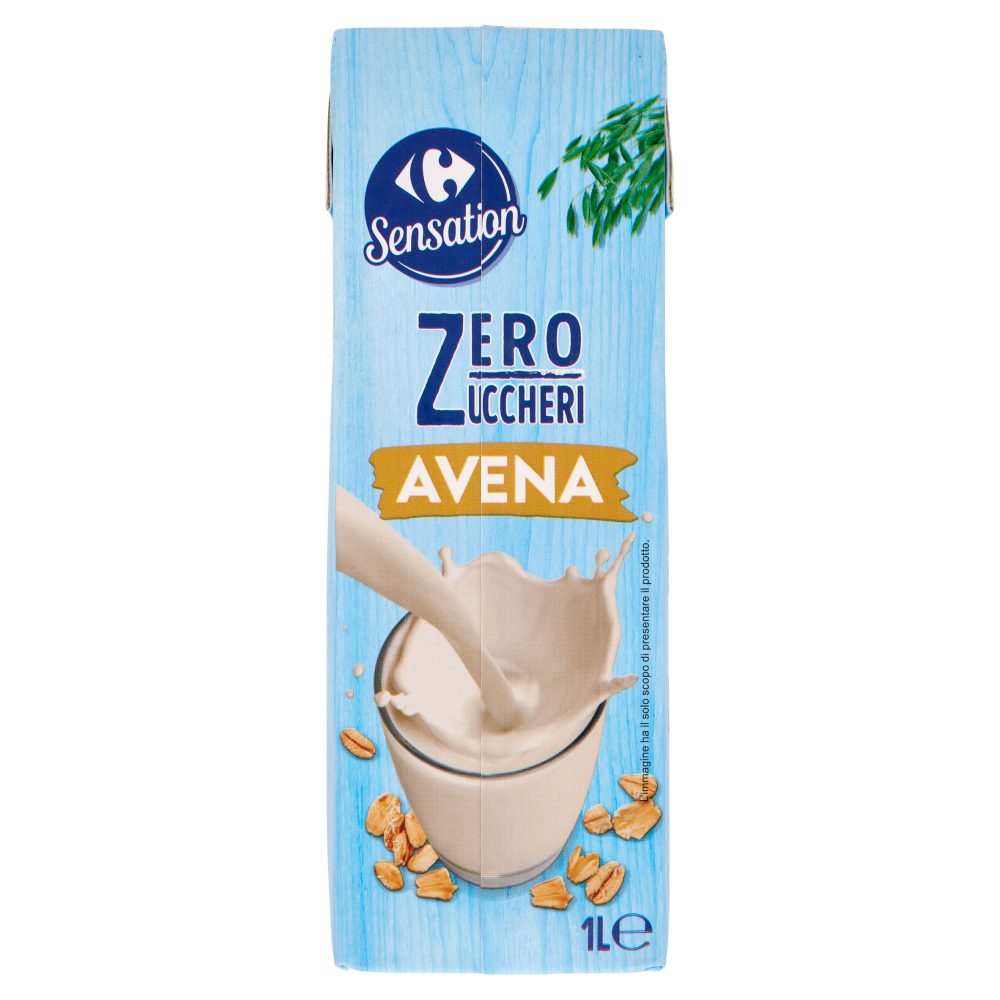 Carrefour Sensation Zero Zuccheri Avena 1 L