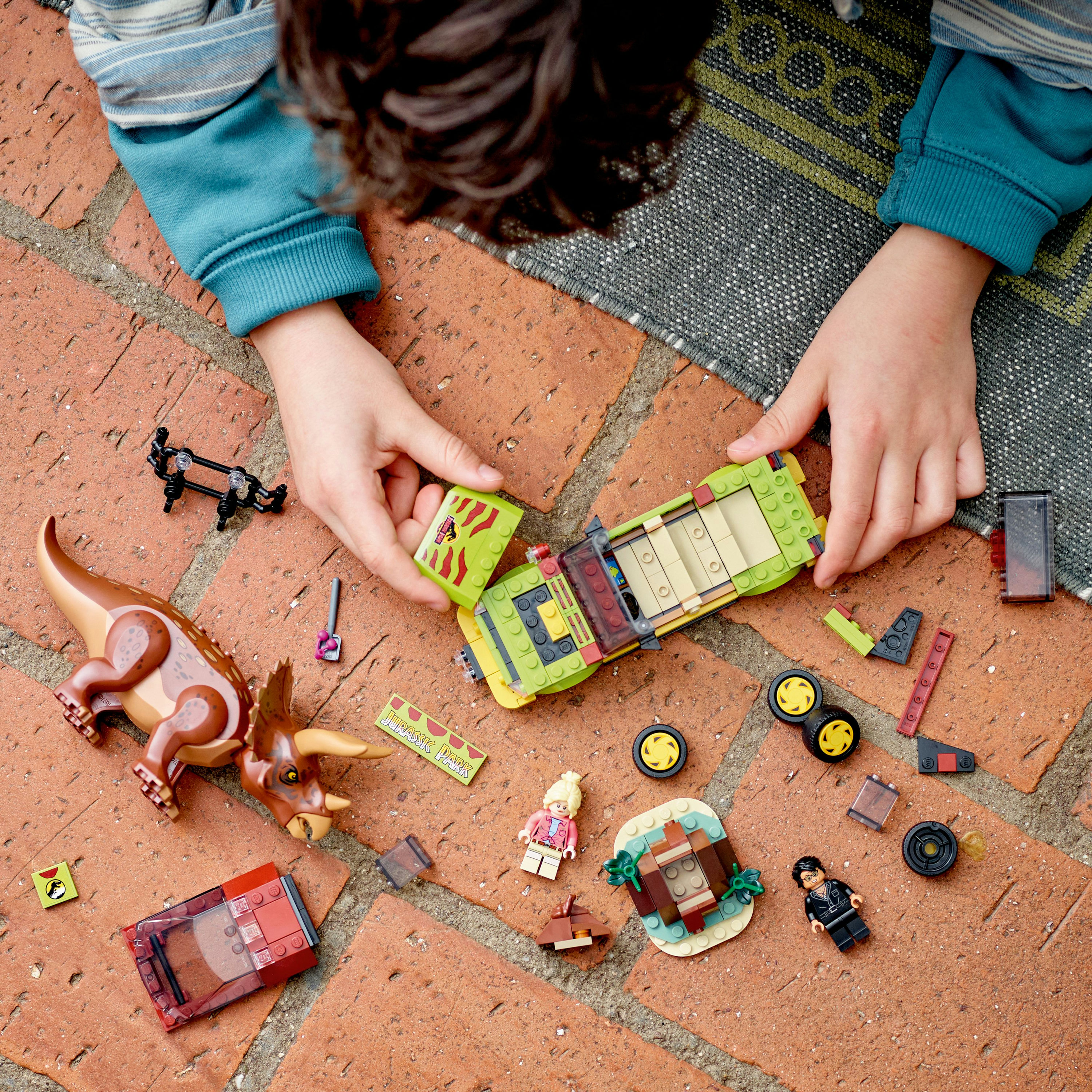 LEGO Jurassic World La ricerca del Triceratopo