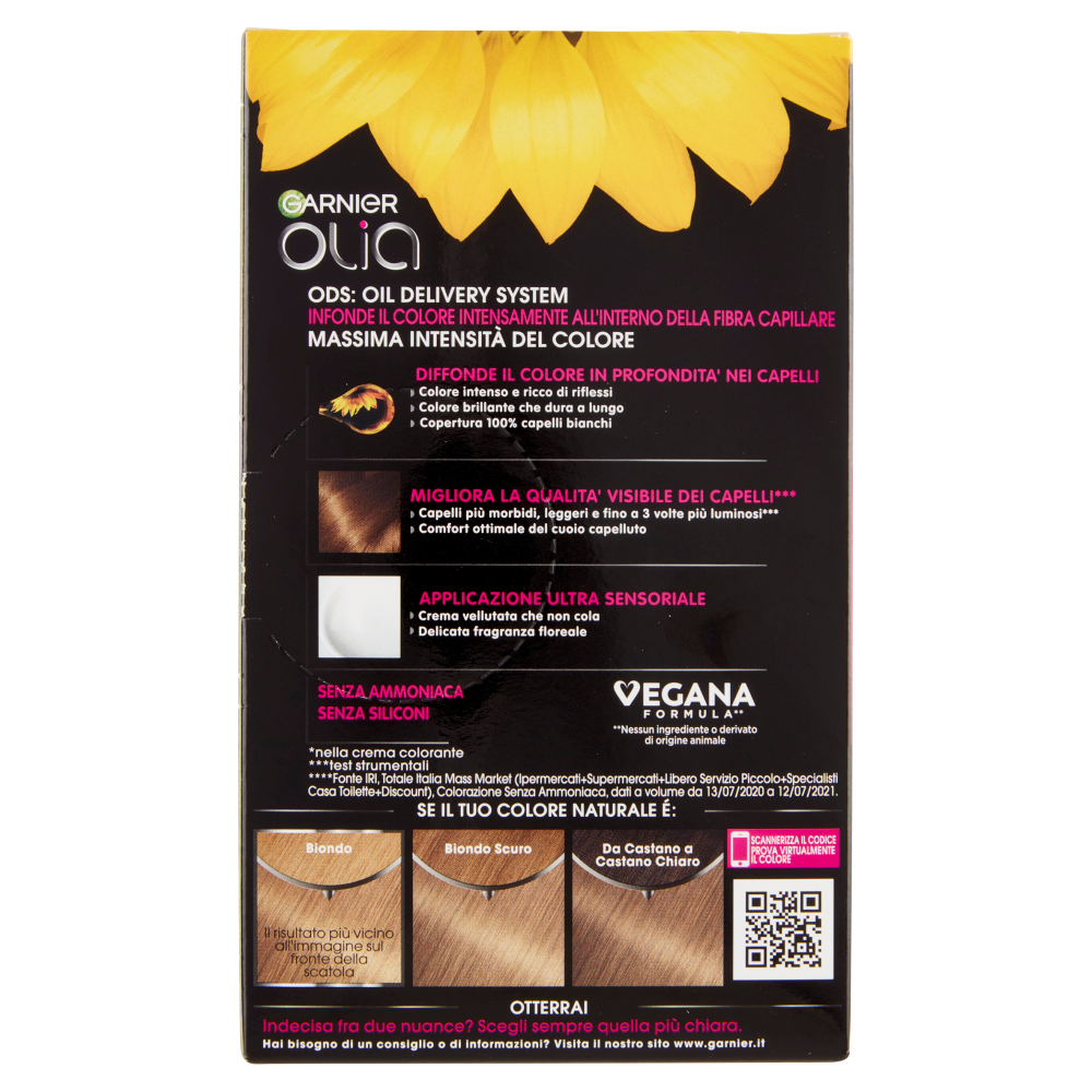 Garnier Olia Tinta Capelli, Senza Ammoniaca, Blonde 80