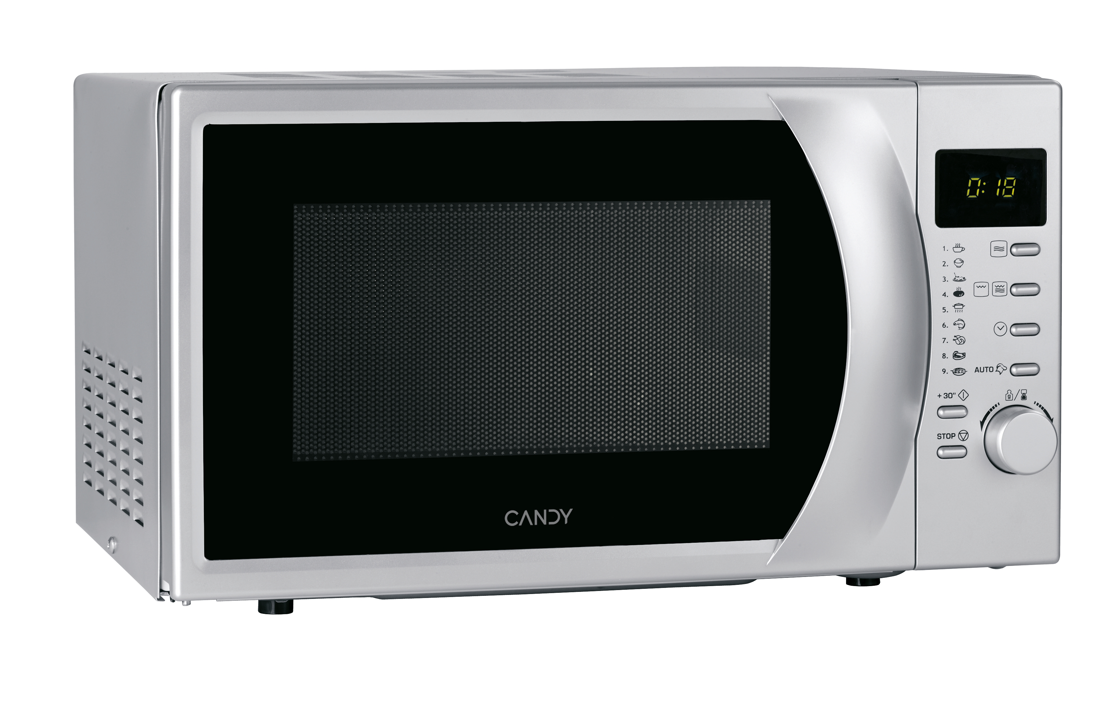 Candy Smart CMG2071DS Argento Microonde con grill Superficie piana 20 L 700 W