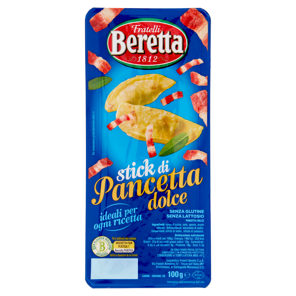 Fratelli Beretta Stick di Pancetta dolce 100 g