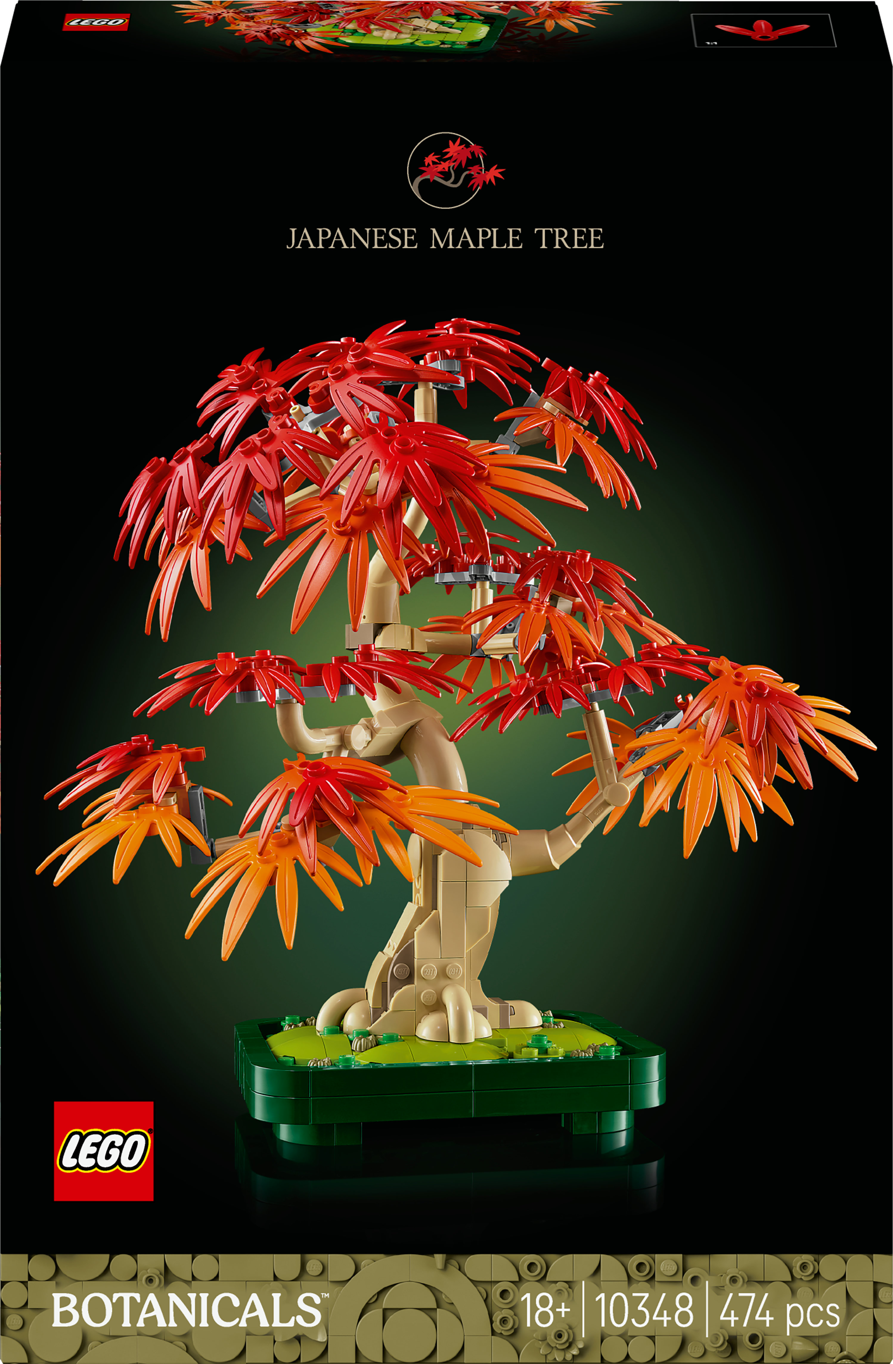 LEGO Botanicals Bonsai di acero rosso giapponese