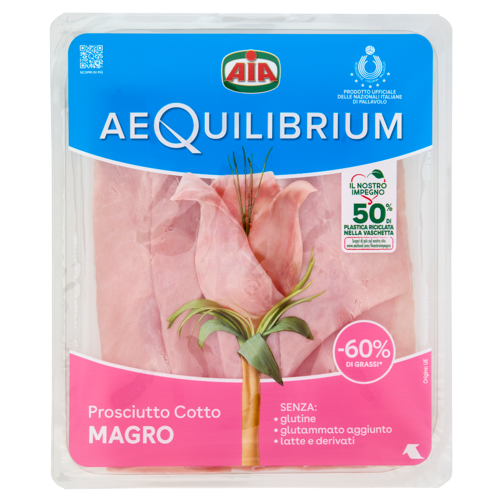 Aia aeQuilibrium Prosciutto Cotto Magro 100 g
