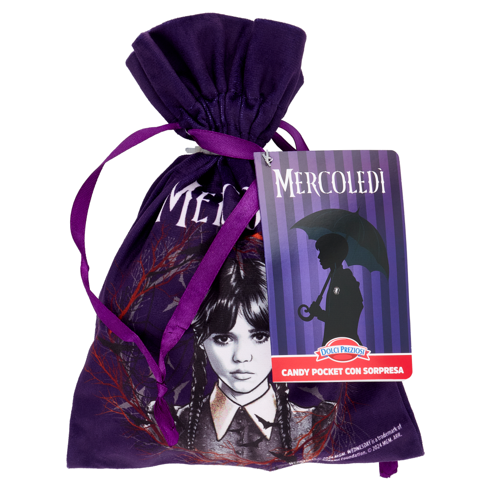 Dolci Preziosi Candy Pocket con Sorpresa Mercoledì 170 g