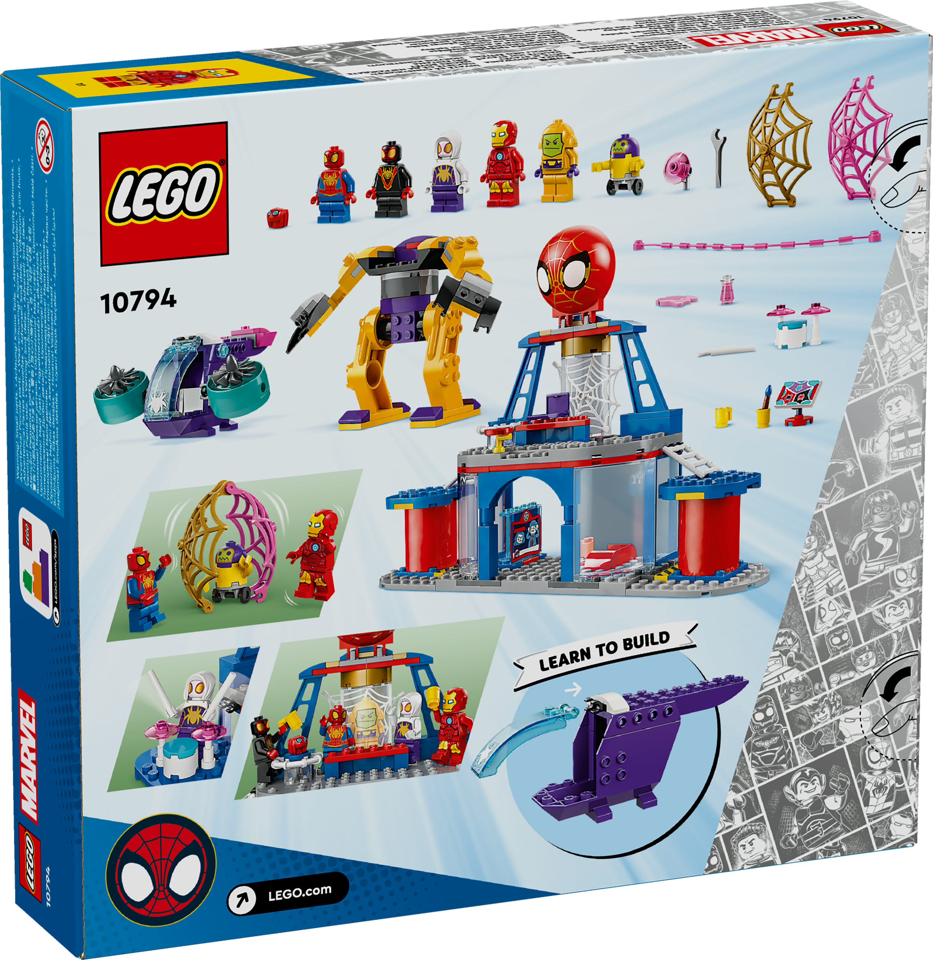 LEGO Quartier generale di Team Spidey