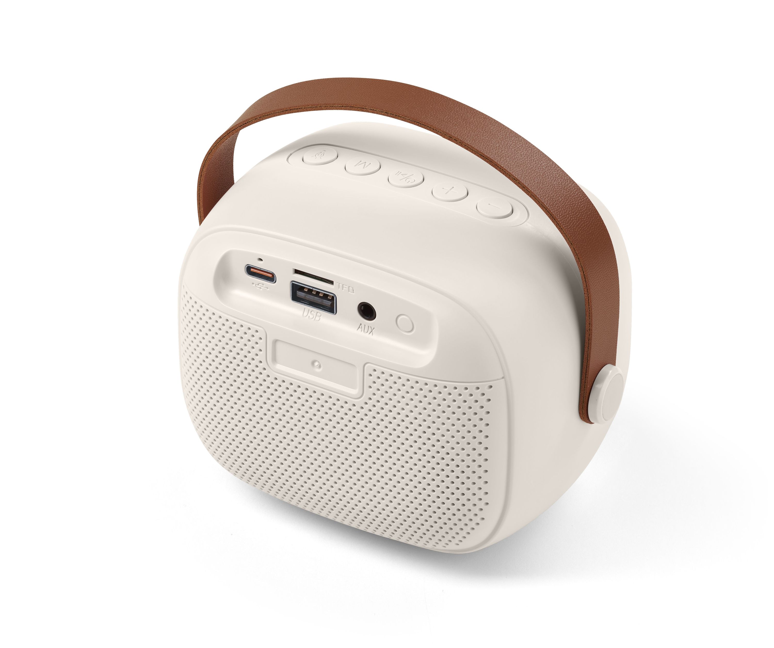 Tech Pop 8018080477690 Altoparlante portatile mono Bianco 5 W