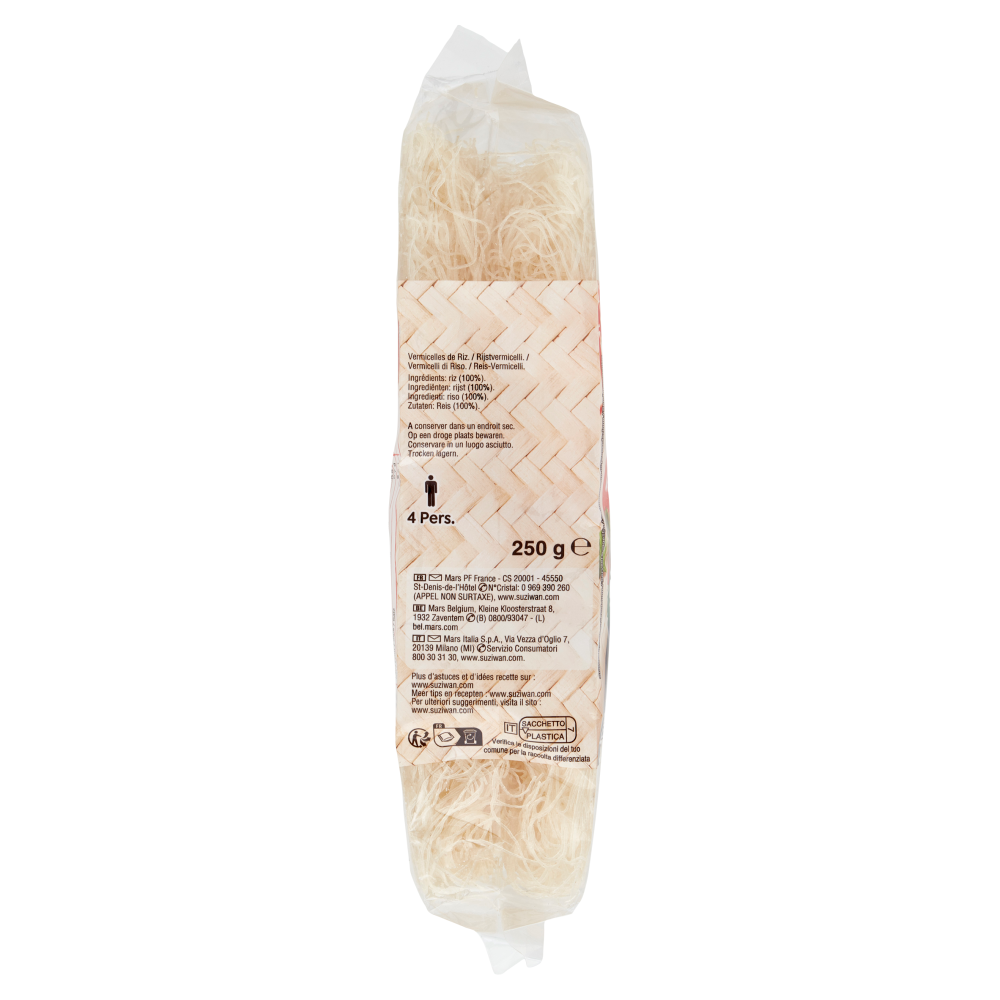 Suzi Wan Vermicelli di riso 250 g
