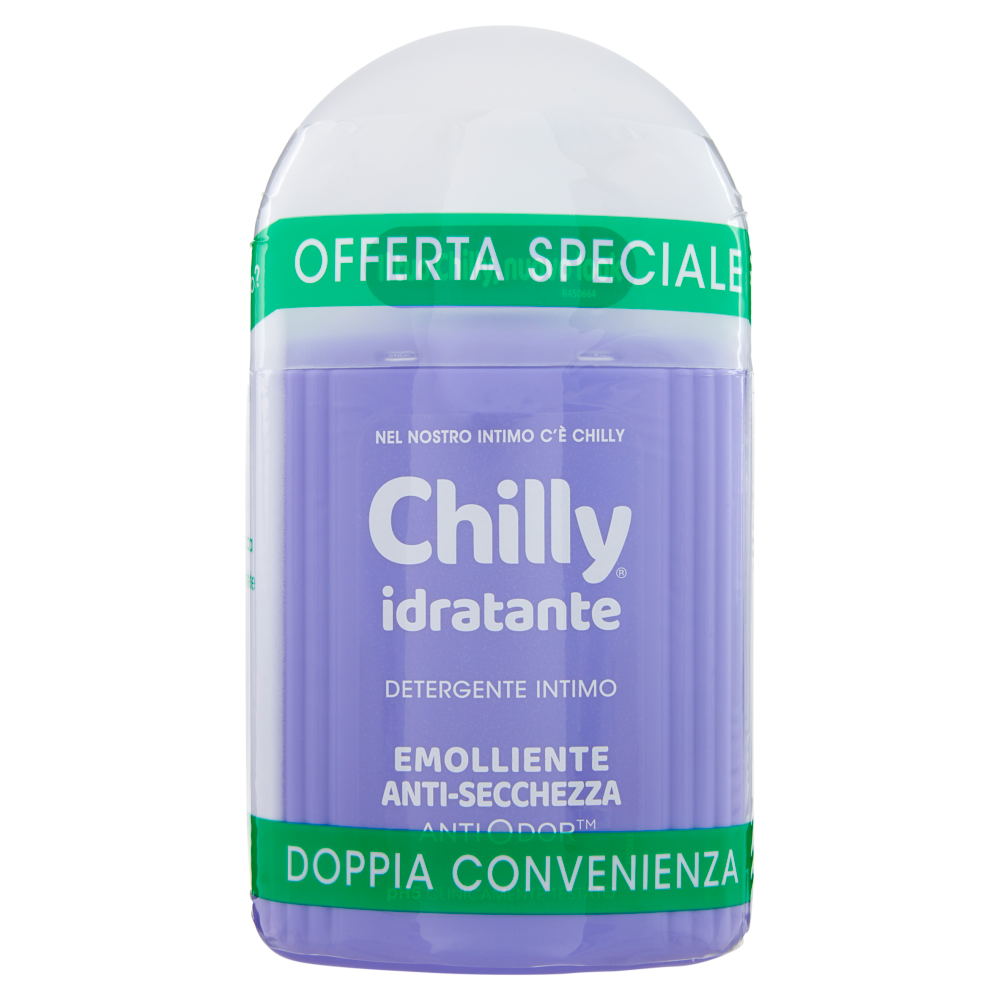Chilly idratante Detergente Intimo 2 x 200 ml