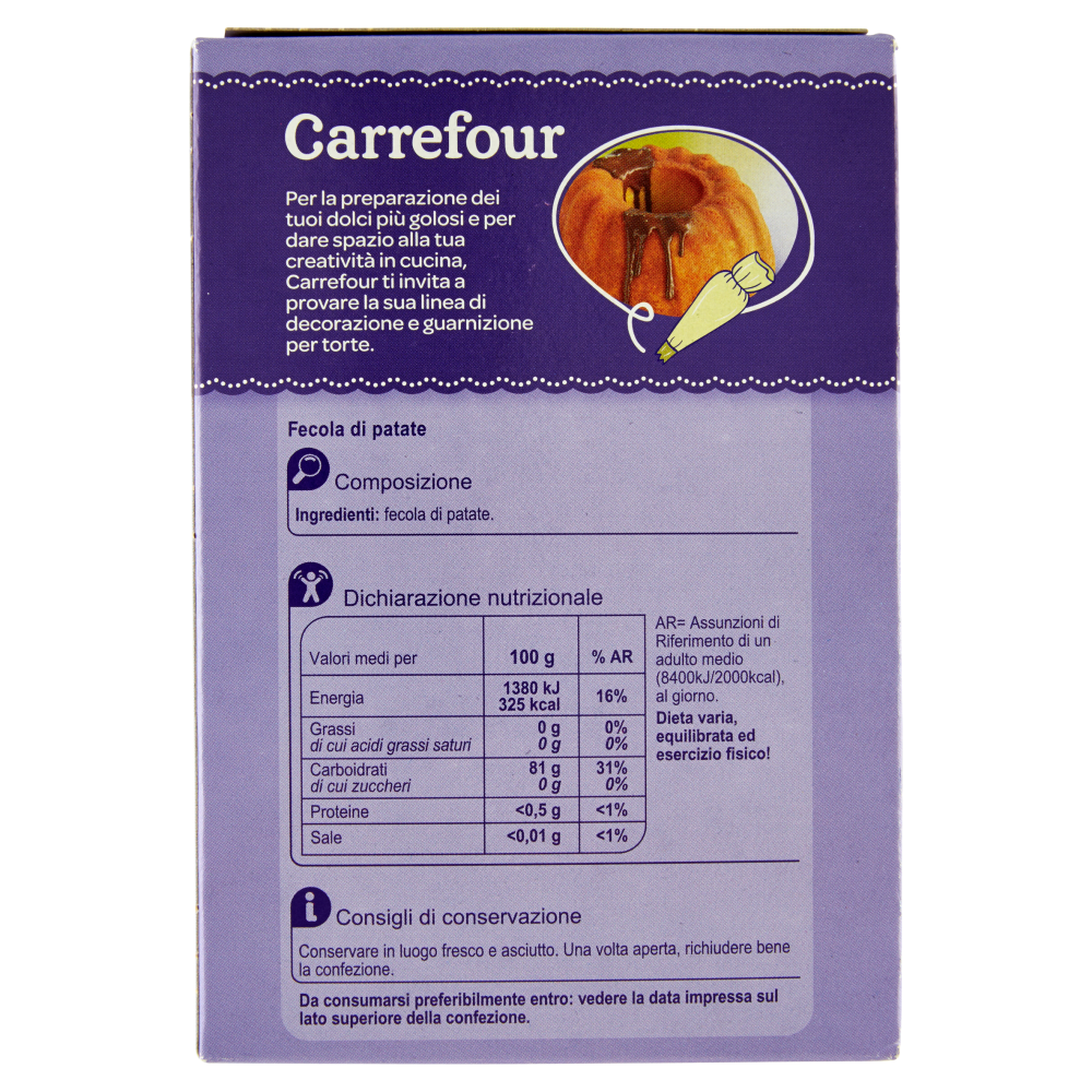 Carrefour Dolci & Decori Fecola di patate 250 g