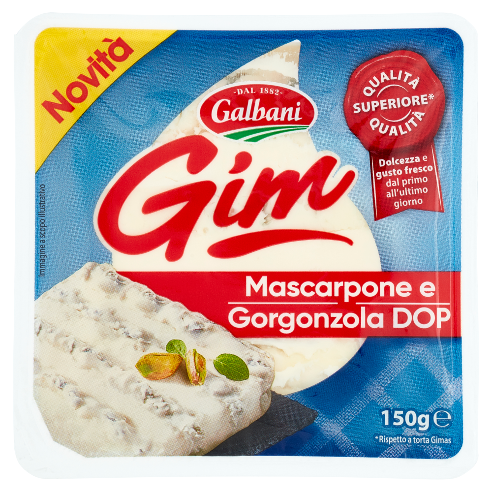 Galbani Gim Mascarpone e Gorgonzola DOP 150 g
