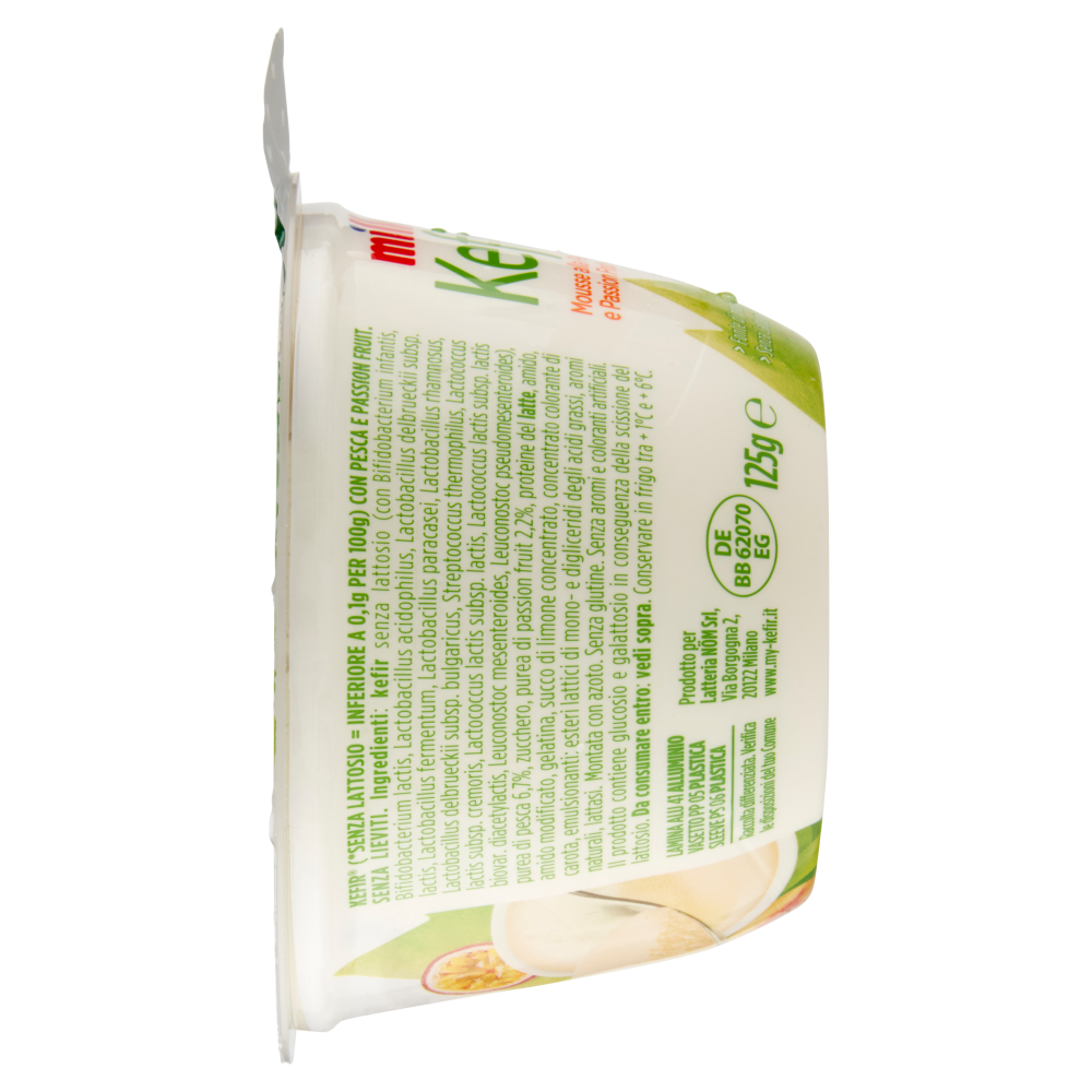 Milk Kefir Mousse alla Pesca e Passion Fruit 125 g