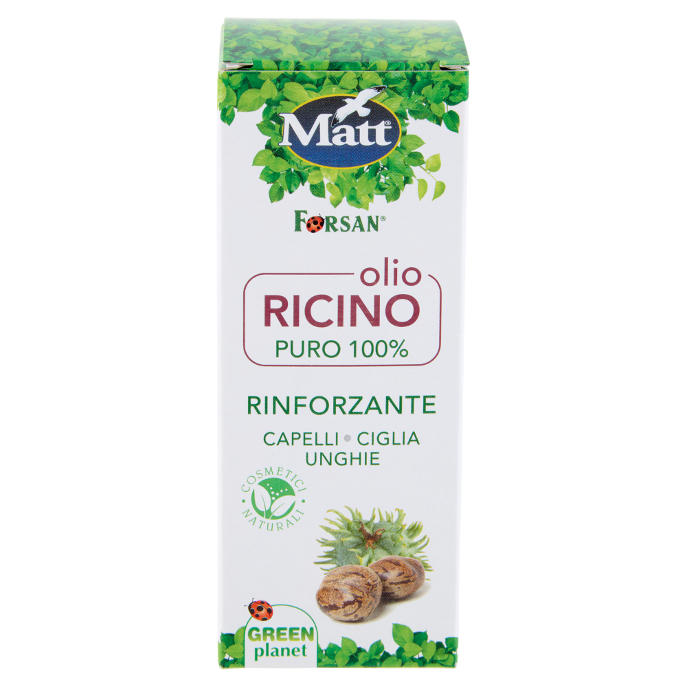 Matt olio Ricino Rinforzante Capelli - Ciglia - Unghie 100 ml