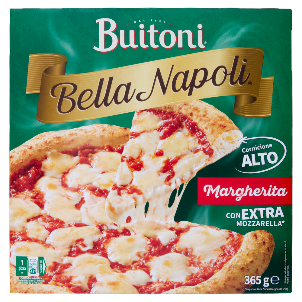 Buitoni Bella Napoli Margherita Pizza surgelata 365g