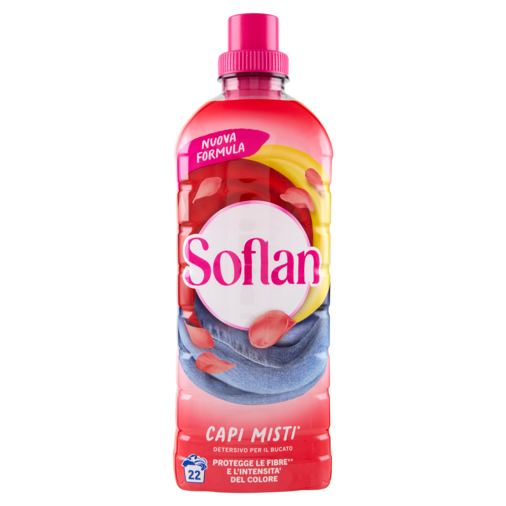 Soflan detersivo liquido, per Capi Misti 900 ml
