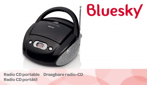 Bluesky Boombox Radio CD Portatile